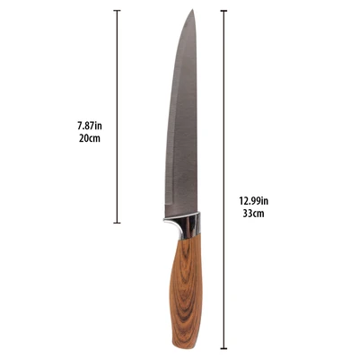 33064, Ideal Kitchen w/ Wood Handle Carving Knife, 191554330641