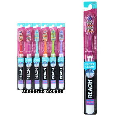 DF520160, (SA273A1) Reach Toothbrush Floss Clean Soft Bristles, 840040101608