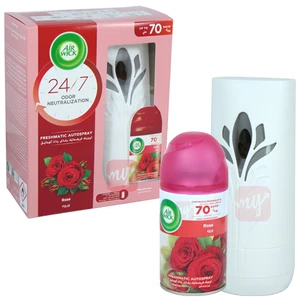 AWK250R, Air Wick Freshmatic Kit + Refill 250ml 6.2oz Rose, 6295120006092