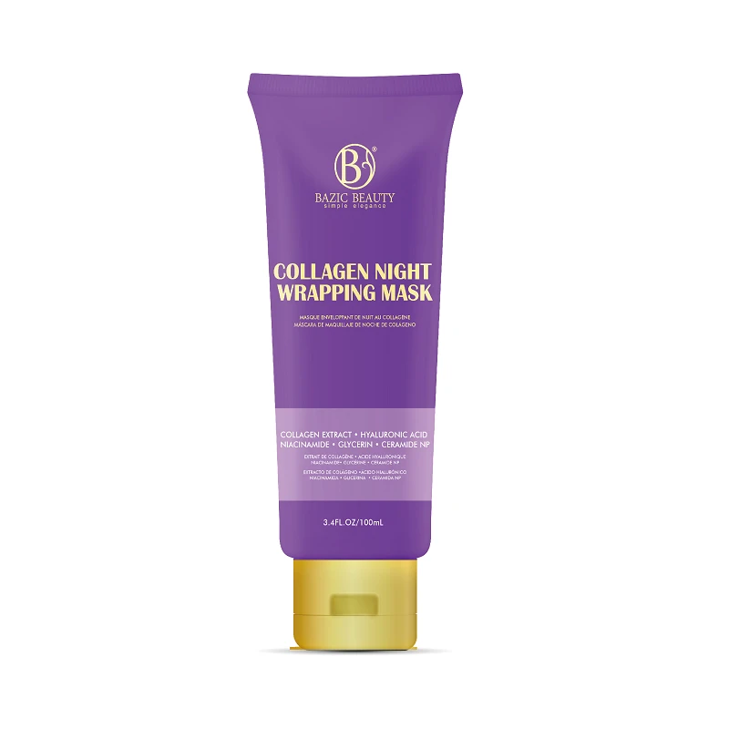 Bazic Beauty Collagen Night Wrapping Mask 3.4oz/100mL