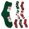 12106, Insulated Christmas Winter Socks Fuzzy HD Xmas, 191554121065