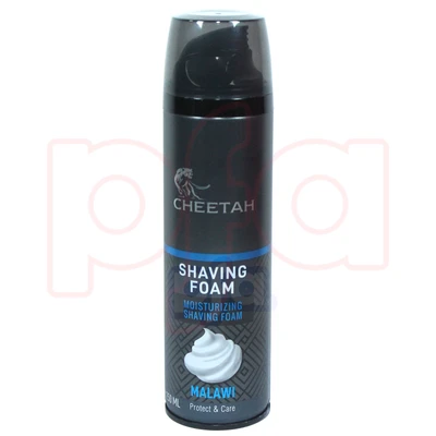 99111, Cheetah Men's Shaving Cream 250mL (8.5oz) Malawi, 8696601103008