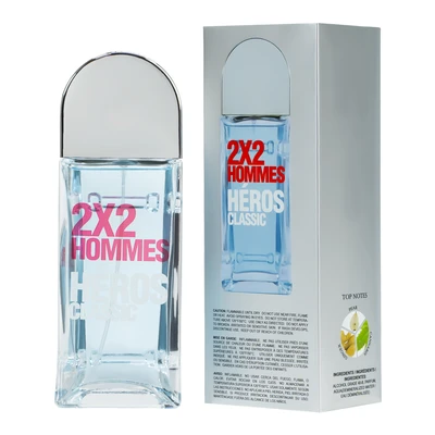 88271, Eau de Parfum 3.4 oz/100 ml 2X2 Hommes Héros Classic for Men - United Scents, 191554882713