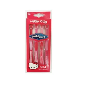 DF81020, Kid Toothbrush 4PK Hello Kitty, 672935810209