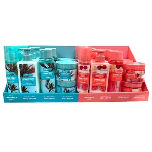 SEH-78258, ScentHappy Body Wash, Lotion, Scrub, Spray PDQ Set, 850042782583