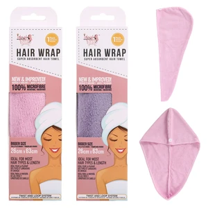 73012, Ideal Bath Hair Wrap Towel 1PK, 191554730120
