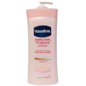 VL725HW, Vaseline Lotion W/ Pump 24oz Healthy White, 8901030667428