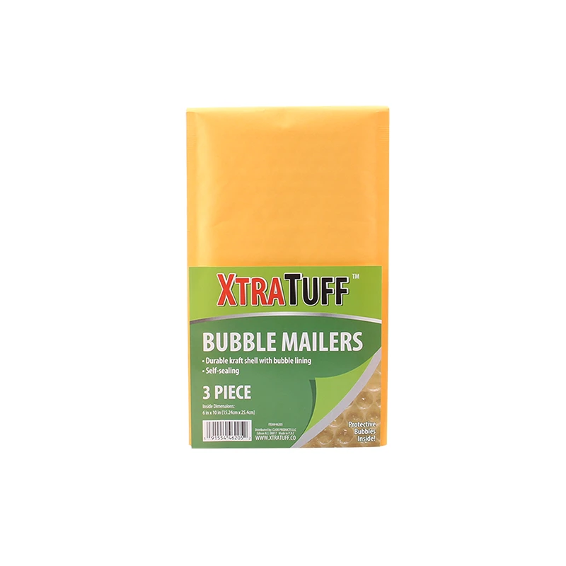 XtraTuff Bubble Envelope 6x10in 3PK