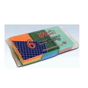 UFO606, UFO Cellulose Sponge 6PK, 724082006063
