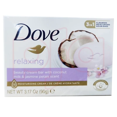 DS90-C, Dove Soap 90g 3.17oz Relaxing Coconut, 8712561306409