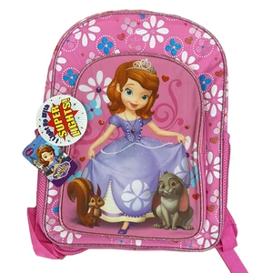BPFSLT03, Disney Sofia The First Backpack with Flashing Lights 16IN