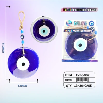 EVP6-002, EVIL-EYE PROTECTION PENDANT, 887257260025