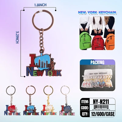 NY-N211, NY Key Chain, 887257912115