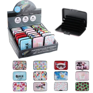 83001, EZ-Tech Aluminum Wallet Printed, 191554830011