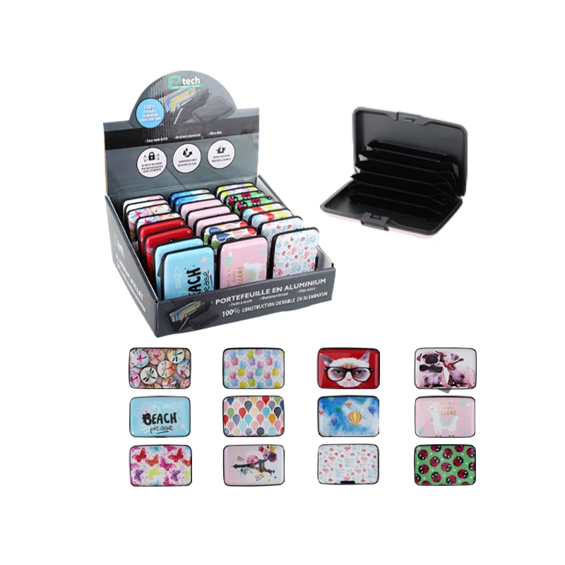EZ-Tech Aluminum Wallet Printed