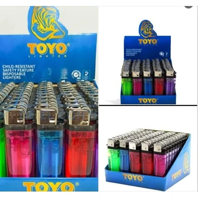 F01, DISPOSALE LIGHTER NEON ASSORTED COLOR 50/1000