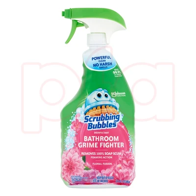 SB00372, Scrubbing Bubble 32oz Bathroom Cleaner Floral, 02500003724