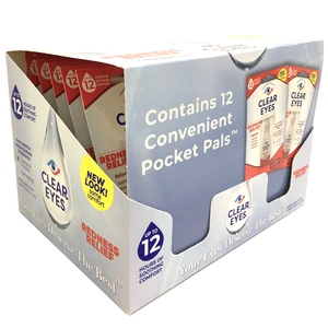 CLEAREYES-DP12, Clear Eyes 0.2oz 12 Count Display Box
