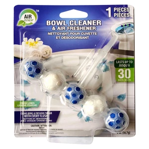60107, Air Fusion Bowl Cleaner & Freshener 5PK Fresh Linen, 191554601079