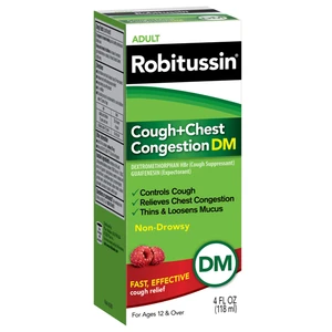ROBI-CCDM4, Robitussin Cough & Chest DM 4oz Syrup
