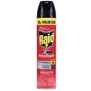 R20OF, Raid Ant & Roach Spray 20oz Outdoor Fresh, 046500738654