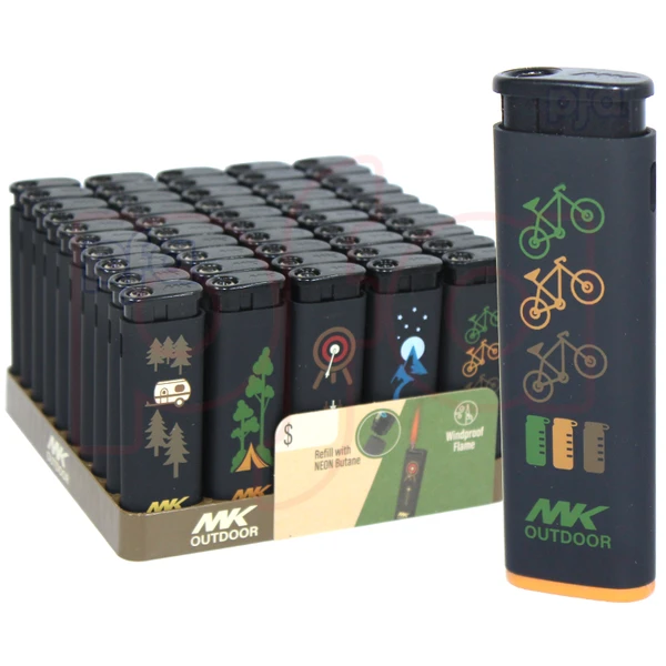 ZY-218Z-OUT, MK Jet Windproof Electronic Disposable Lighters Outdoorsmen, 850016684448