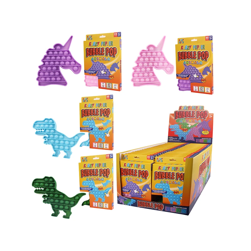 Krazy Popper Bubble Dino & Unicorn