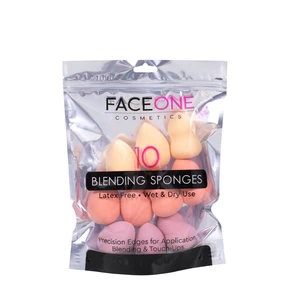 20014, FaceOne 10-Piece Makeup Blending Sponges Set, 191554200142
