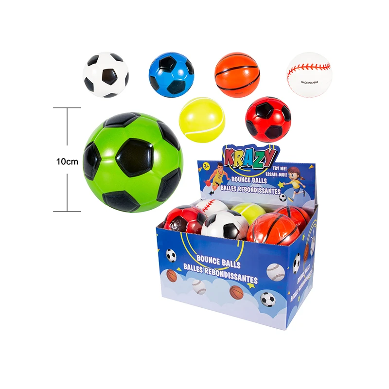 Krazy Super High Bounce Ball 10cm Sports