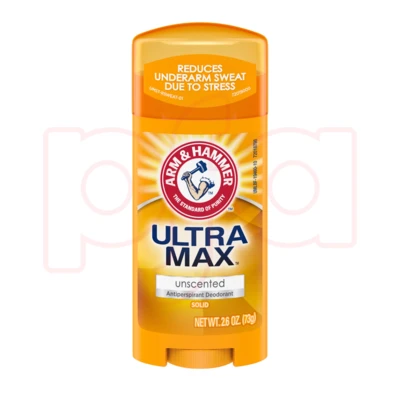 AH26UO, Arm & Hammer 2.6oz Ultra Max Unscented, 033200194606