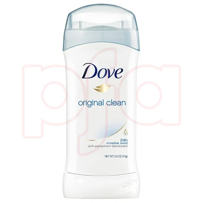 DD26R, Dove Deo IS 2.6oz Original Clean, 7940050730