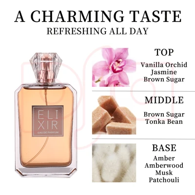 89069, Eau de Parfum 3.4 oz/100 ml Elixir for Women - United Scents, 191554890695