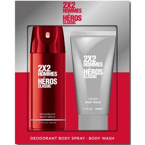 88576, Men's Aerosol Cans 2pcs Set  2X2 HOMMES HEROS CLASSIC, 191554885769