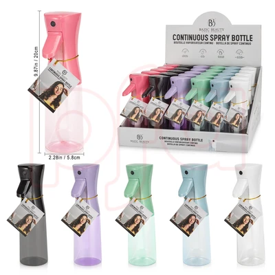 58008, BAZIC BEAUTY Spray bottle 250ml in display, 191554580084