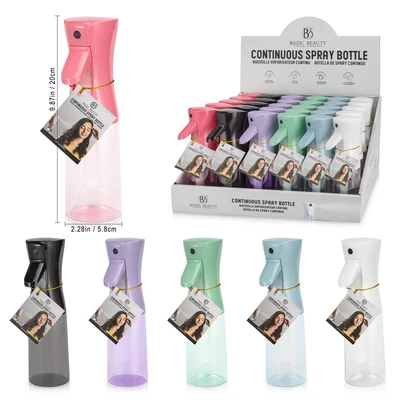 58008, BAZIC BEAUTY Spray bottle 250ml in display, 191554580084