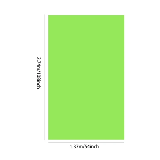 50002, Party Central Heavy Duty Rectangle Plastic Tablecover - Green, 191554500020