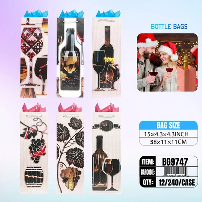 BG9747, Bottle Bags Ast.4-Style, 887257198724