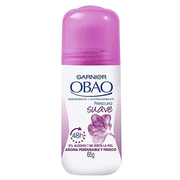 OD65S, Obao Roll On Desodorante 65g Suave, 7501027278487
