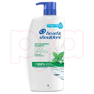 HSS1-CM, Head & Shoulder Shampoo 33.8oz Cool Menthol, 4987176088376