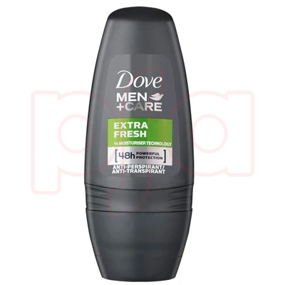 DDR50MEF, Dove Deo Roll-On 50ml Men Extra Fresh
