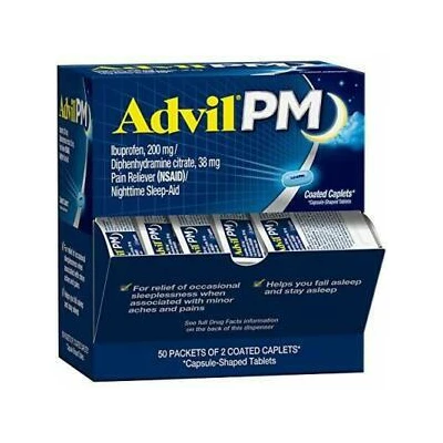 ADV455, ADVIL DISP PM 50ct, 305730164559