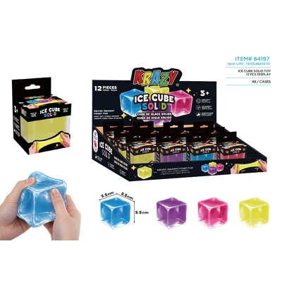 OL84197, Krazy Squishy Cube Solid, 191554841970