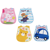 PEVA Baby Bib with Crumb Catcher