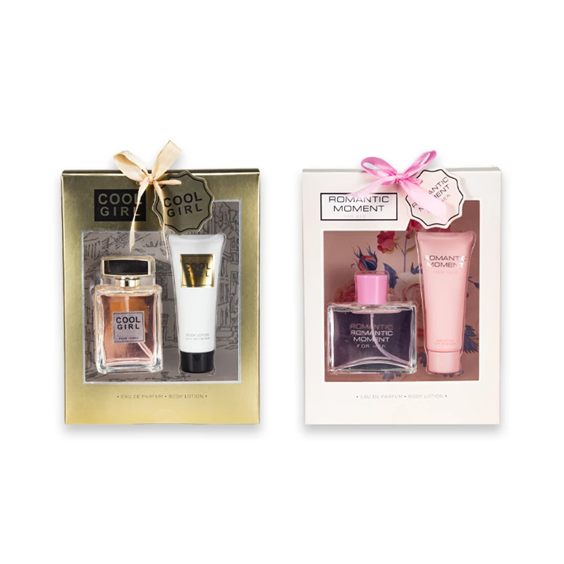 Women's 2pcs Set Assorted Case 2 3.4fl.oz EDP 2.8fl.oz Body Lotion