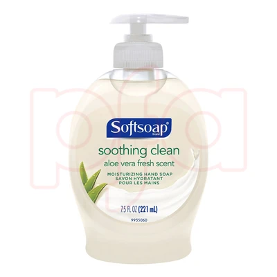 SS75-AV, Softsoap 221ml (7.5oz) PUMP Hand Soap Aloe Vera, 74182260125
