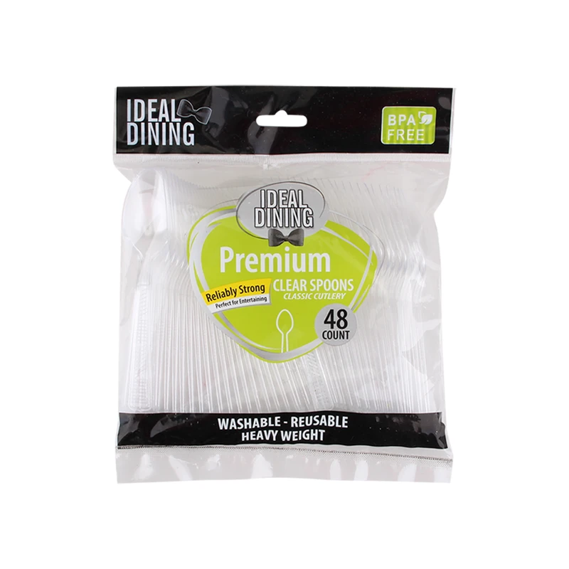 Ideal Dining PS 48CT Clear Spoon
