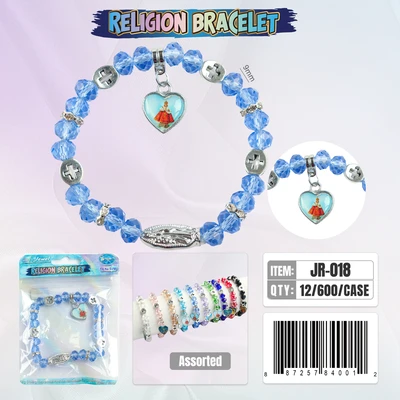 JR-018, Crystal Religion Bracelet, 887257840012