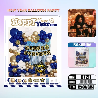 D7211, New Year Party Balloon Set, 887257572111