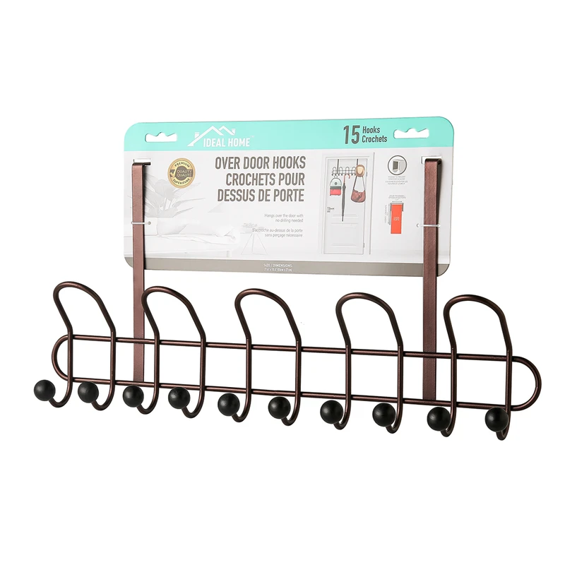 Ideal Home Over the Door Metal Hook