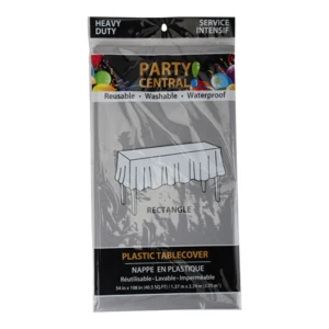 50010, Table Cover Rectangular Silver 54*108In, 191554500105